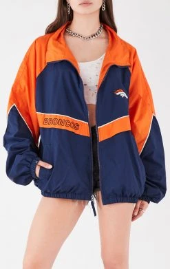 FURST OF A KIND VINTAGE NFL VINTAGE ZIP UP WINDBREAKER JACKET