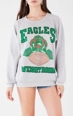 FURST OF A KIND VINTAGE CARTOON NFL SWEATSHIRT VINTAGE NFL