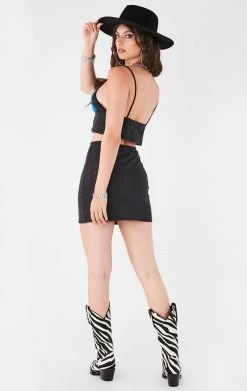 FURST OF A KIND VINTAGE DOUBLE PIN FRONT TANK AND SKIRT SET FESTIVAL