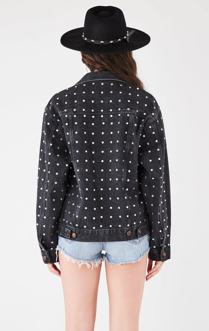 FURST OF A KIND VINTAGE ALLOVER RHINESTONE DENIM JACKET 5 FURST OF A KIND VINTAGE ALLOVER RHINESTONE DENIM JACKET
