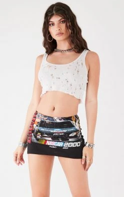 FURST OF A KIND VINTAGE MICRO MINI SKIRT