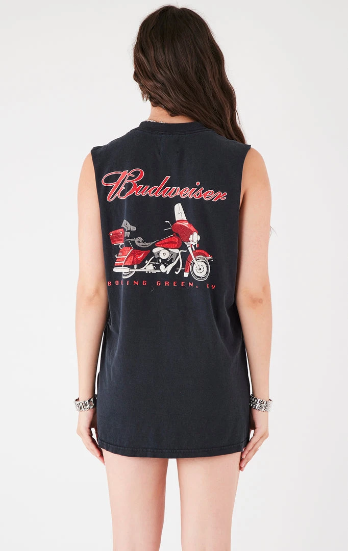 FURST OF A KIND VINTAGE CURVED SAFETY PIN SLEEVELESS TEE 7 FURST OF A KIND VINTAGE CURVED SAFETY PIN SLEEVELESS TEE