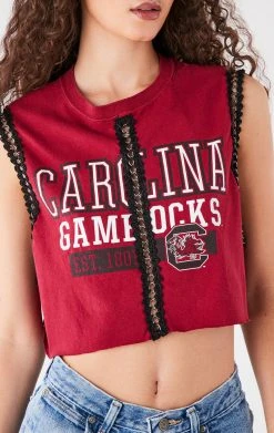 FURST OF A KIND VINTAGE CHAINS VINTAGE SPLICED CHAIN SLEEVELESS TEE