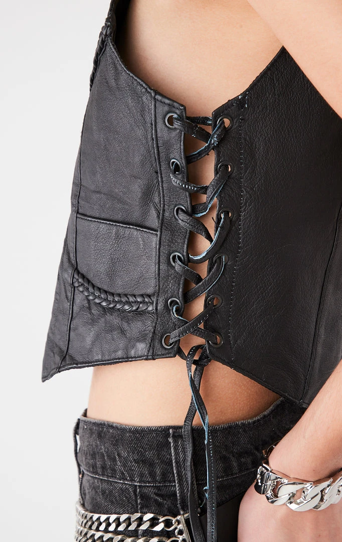 FURST OF A KIND VINTAGE LEATHER VEST 9 FURST OF A KIND VINTAGE LEATHER VEST