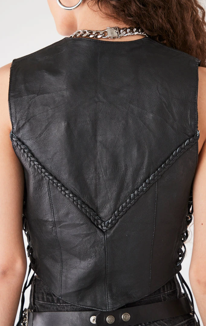 FURST OF A KIND VINTAGE LEATHER VEST 7 FURST OF A KIND VINTAGE LEATHER VEST