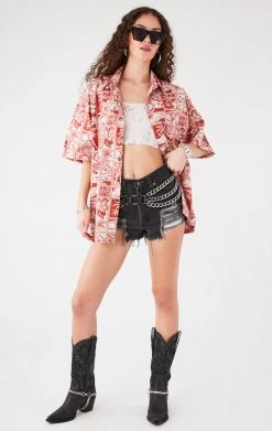 FURST OF A KIND VINTAGE HARLEY HAWAIIAN TOP