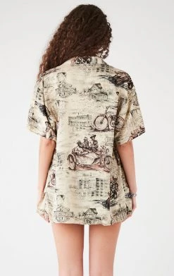 FURST OF A KIND FESTIVAL VINTAGE HARLEY HAWAIIAN TOP