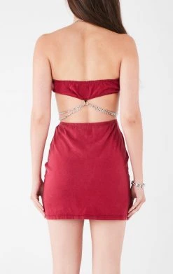 FURST OF A KIND VINTAGE CUT OUT CHAIN HALTER DRESS 7 FURST OF A KIND VINTAGE CUT OUT CHAIN HALTER DRESS