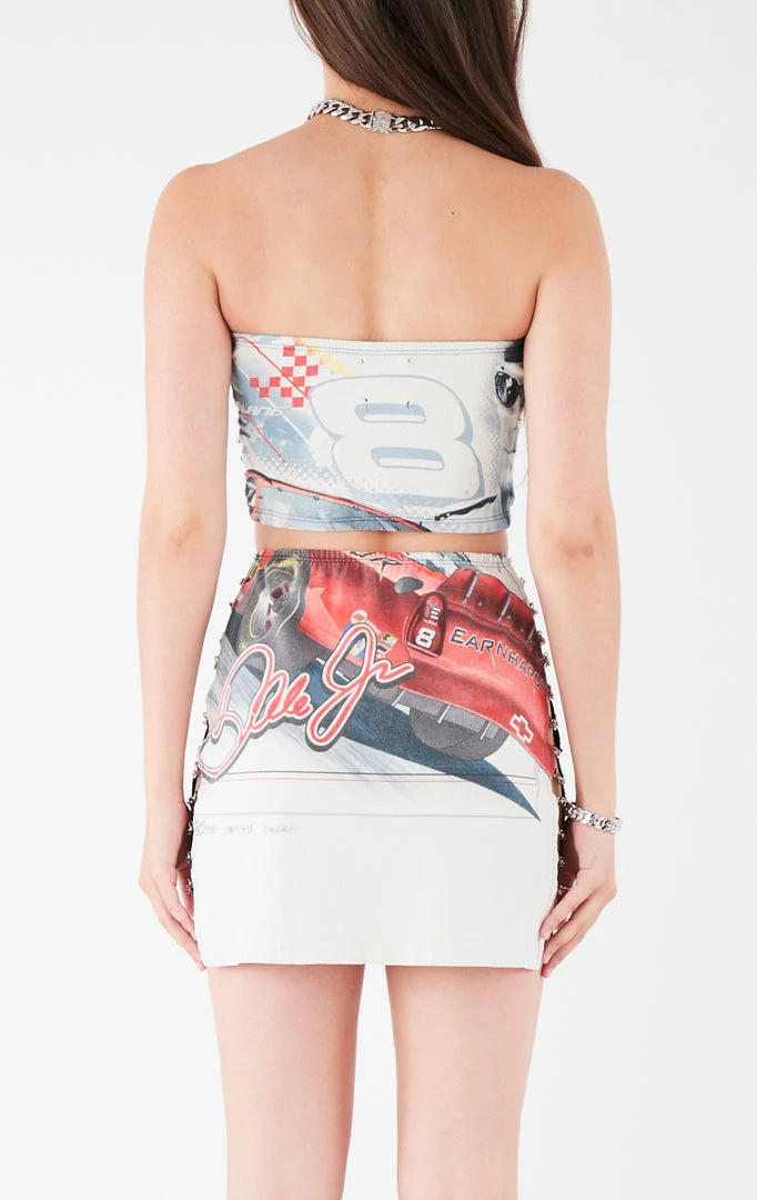 FURST OF A KIND VINTAGE CHAIN LADDER TUBE TOP AND SKIRT SET FESTIVAL 5 FURST OF A KIND VINTAGE CHAIN LADDER TUBE TOP AND SKIRT SET FESTIVAL