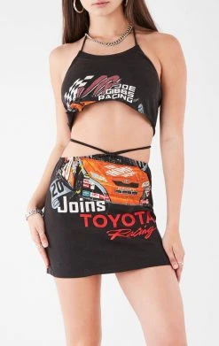 FURST OF A KIND FESTIVAL VINTAGE HALTER TOP AND SKIRT SET