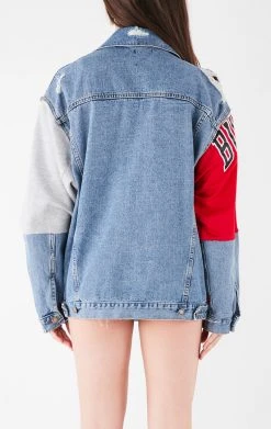 FURST OF A KIND VINTAGE SPLICED PATCHWORK DENIM JACKET 8 FURST OF A KIND VINTAGE SPLICED PATCHWORK DENIM JACKET