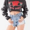 FURST OF A KIND VINTAGE STAR PATCH CROPPED HOODIE 2 FURST OF A KIND VINTAGE STAR PATCH CROPPED HOODIE