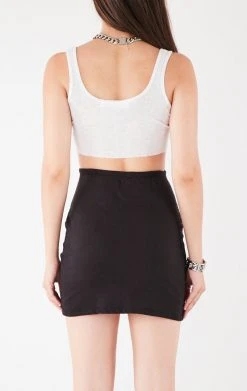 FURST OF A KIND FESTIVAL VINTAGE WATERFALL CHAIN FRONT SKIRT