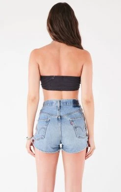 FURST OF A KIND VINTAGE CHAIN NECK O-RING TUBE TOP FESTIVAL