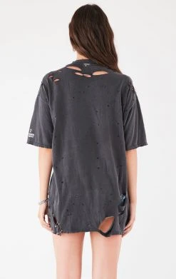 FURST OF A KIND VINTAGE PINS VINTAGE MULTI DRAPED CHAIN TEE