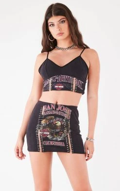 FURST OF A KIND VINTAGE DOUBLE PIN FRONT TANK AND SKIRT SET VINTAGE PINS