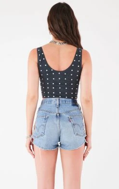 FURST OF A KIND VINTAGE ALLOVER RHINESTONE TANK FESTIVAL 7 FURST OF A KIND VINTAGE ALLOVER RHINESTONE TANK FESTIVAL