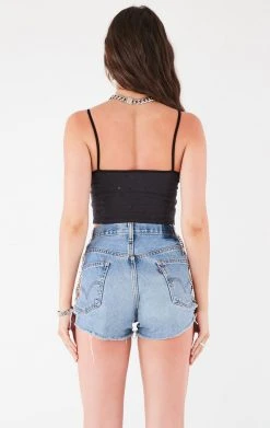 FURST OF A KIND VINTAGE RHINESTONE FRINGE TANK 7 FURST OF A KIND VINTAGE RHINESTONE FRINGE TANK