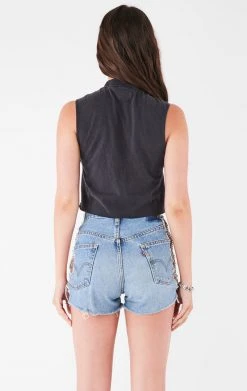 FURST OF A KIND VINTAGE CHAIN LACE UP SLEEVELESS TEE 7 FURST OF A KIND VINTAGE CHAIN LACE UP SLEEVELESS TEE