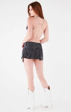 FURST OF A KIND FESTIVAL VINTAGE WATERFALL CHAIN BRA TOP 8 FURST OF A KIND FESTIVAL VINTAGE WATERFALL CHAIN BRA TOP