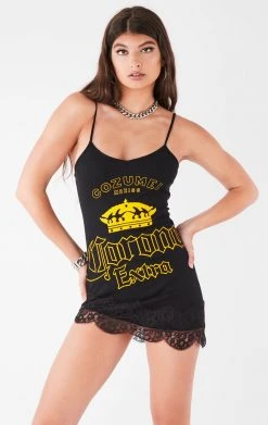 FURST OF A KIND VINTAGE DRESSES VINTAGE LACE TRIM DRESS