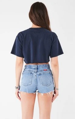 FURST OF A KIND VINTAGE MULTI STUD CROPPED TEE FESTIVAL