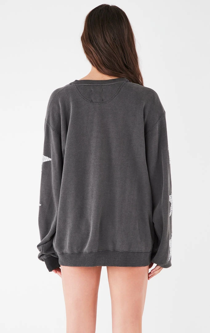 FURST OF A KIND VINTAGE SILVER STAR PATCH SWEATSHIRT VINTAGE COLLEGE 5 FURST OF A KIND VINTAGE SILVER STAR PATCH SWEATSHIRT VINTAGE COLLEGE