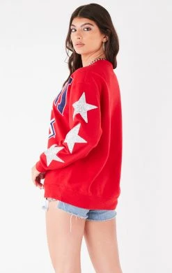 FURST OF A KIND VINTAGE STARS VINTAGE SILVER STAR PATCH SWEATSHIRT 7 FURST OF A KIND VINTAGE STARS VINTAGE SILVER STAR PATCH SWEATSHIRT