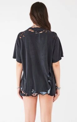 FURST OF A KIND VINTAGE MULTI DRAPED CHAIN TEE