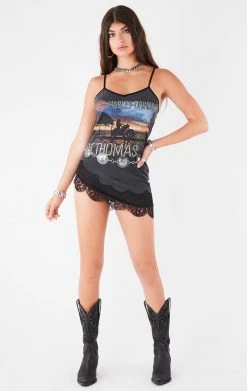 FURST OF A KIND VINTAGE DRESSES VINTAGE LACE TRIM DRESS