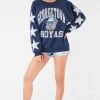 FURST OF A KIND VINTAGE COLLEGE VINTAGE SILVER STAR PATCH SWEATSHIRT