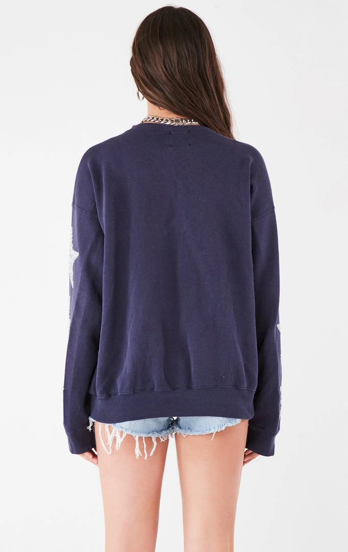 FURST OF A KIND VINTAGE COLLEGE VINTAGE SILVER STAR PATCH SWEATSHIRT 5 FURST OF A KIND VINTAGE COLLEGE VINTAGE SILVER STAR PATCH SWEATSHIRT