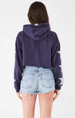 FURST OF A KIND VINTAGE STAR PATCH CROPPED HOODIE 7 FURST OF A KIND VINTAGE STAR PATCH CROPPED HOODIE
