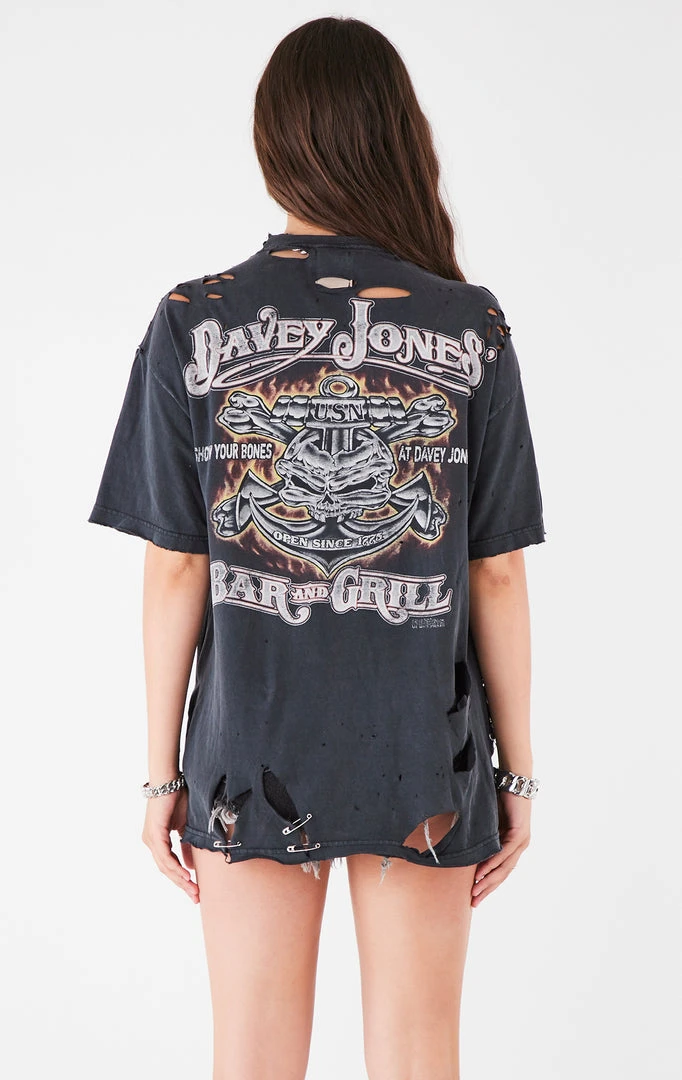 FURST OF A KIND VINTAGE MULTI DRAPED CHAIN TEE 4 FURST OF A KIND VINTAGE MULTI DRAPED CHAIN TEE