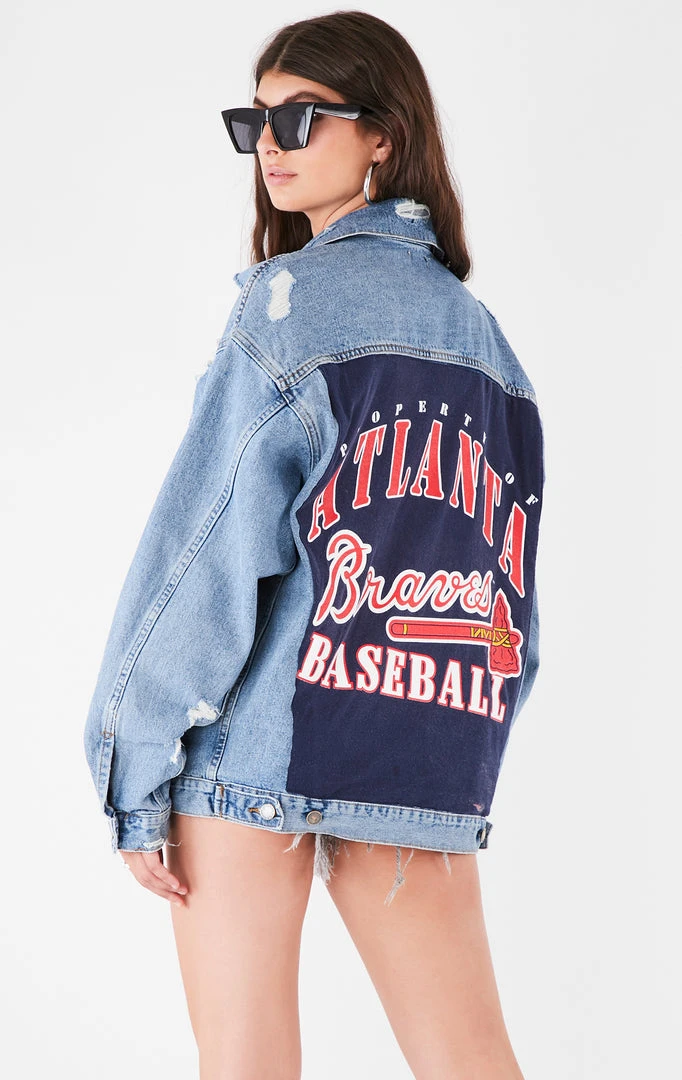 FURST OF A KIND VINTAGE DENIM JACKETS VINTAGE GRAPHIC BACK INSERT DENIM JACKET 3 FURST OF A KIND VINTAGE DENIM JACKETS VINTAGE GRAPHIC BACK INSERT DENIM JACKET