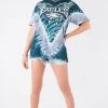 FURST OF A KIND VINTAGE TIE DYE NFL TEE VINTAGE NFL