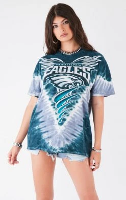 FURST OF A KIND VINTAGE TIE DYE NFL TEE VINTAGE NFL