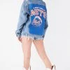 FURST OF A KIND VINTAGE GRAPHIC BACK INSERT DENIM JACKET 1 FURST OF A KIND VINTAGE GRAPHIC BACK INSERT DENIM JACKET