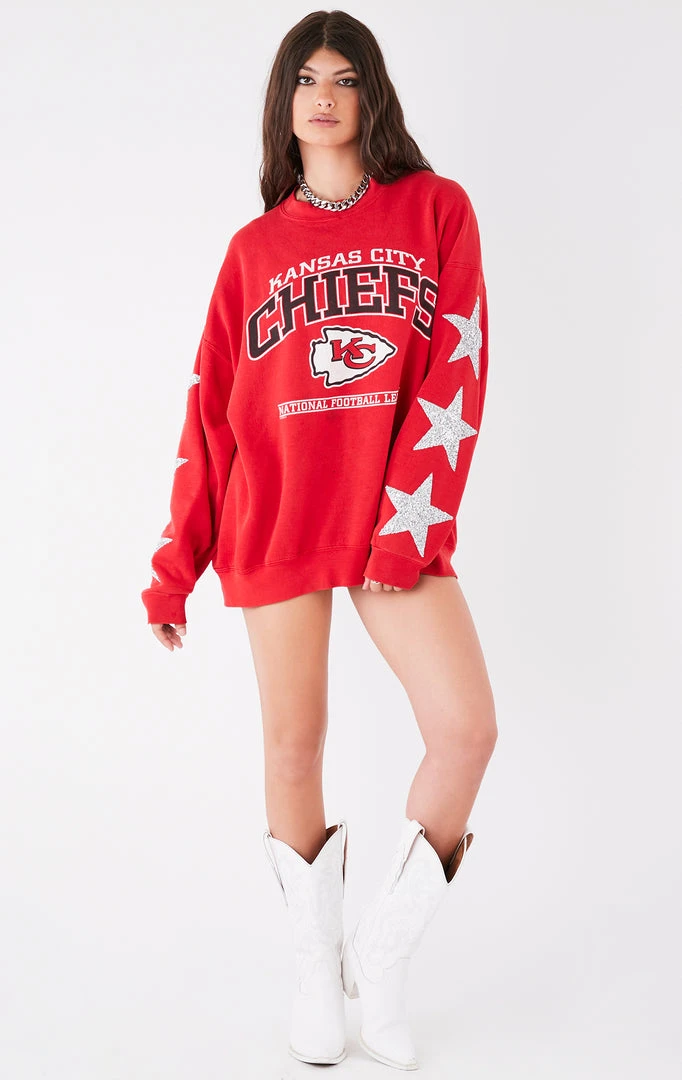 FURST OF A KIND VINTAGE STARS VINTAGE SILVER STAR PATCH SWEATSHIRT 3 FURST OF A KIND VINTAGE STARS VINTAGE SILVER STAR PATCH SWEATSHIRT