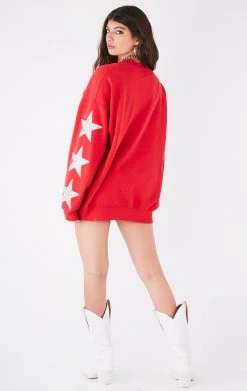 FURST OF A KIND VINTAGE STARS VINTAGE SILVER STAR PATCH SWEATSHIRT 7 FURST OF A KIND VINTAGE STARS VINTAGE SILVER STAR PATCH SWEATSHIRT