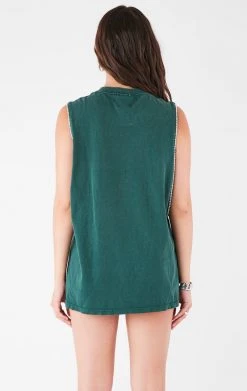 FURST OF A KIND VINTAGE RHINESTONE TRIM SLEEVELESS TEE VINTAGE SPORTS 7 FURST OF A KIND VINTAGE RHINESTONE TRIM SLEEVELESS TEE VINTAGE SPORTS