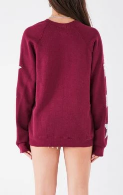 FURST OF A KIND VINTAGE SILVER STAR PATCH SWEATSHIRT