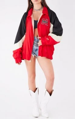 FURST OF A KIND VINTAGE ZIP UP WINDBREAKER JACKET