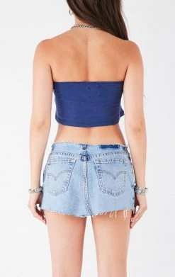 FURST OF A KIND VINTAGE CHAIN HALTER TOP VINTAGE CHAINS