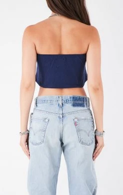 FURST OF A KIND VINTAGE CHAIN HALTER TOP VINTAGE CHAINS