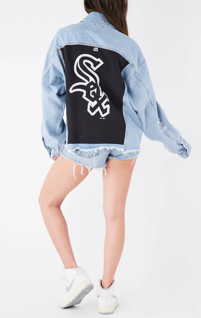 FURST OF A KIND VINTAGE GRAPHIC BACK INSERT DENIM JACKET VINTAGE DENIM JACKETS 3 FURST OF A KIND VINTAGE GRAPHIC BACK INSERT DENIM JACKET VINTAGE DENIM JACKETS