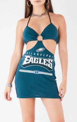 FURST OF A KIND VINTAGE DRESSES VINTAGE CUT OUT HALTER DRESS