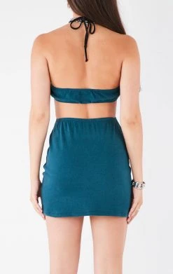 FURST OF A KIND VINTAGE DRESSES VINTAGE CUT OUT HALTER DRESS