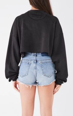 FURST OF A KIND VINTAGE STARS VINTAGE STAR PATCH CROPPED SWEATSHIRT 7 FURST OF A KIND VINTAGE STARS VINTAGE STAR PATCH CROPPED SWEATSHIRT