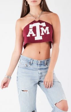 FURST OF A KIND VINTAGE CHAINS VINTAGE CHAIN HALTER TOP